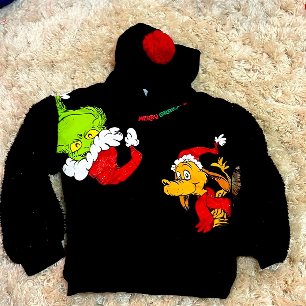The grinch and max hoodie